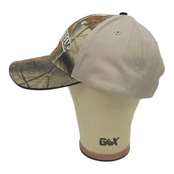 Field And Stream 1871 Camo Strapback Cap Trucker Baseball Camouflage Khaki Hat - Picture 6 of 12